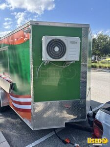 2022 Kitchen Trailer Kitchen Food Trailer Diamond Plated Aluminum Flooring Florida for Sale