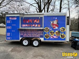 2022 Kitchen Trailer Kitchen Food Trailer Diamond Plated Aluminum Flooring Georgia for Sale