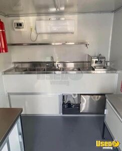 2022 Kitchen Trailer Kitchen Food Trailer Exterior Customer Counter Florida for Sale