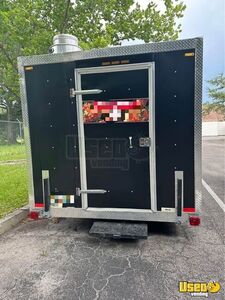 2022 Kitchen Trailer Kitchen Food Trailer Exterior Customer Counter Florida for Sale