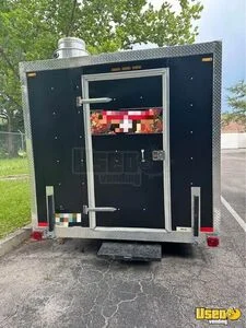 2022 Kitchen Trailer Kitchen Food Trailer Exterior Customer Counter Florida for Sale