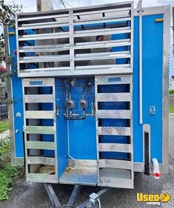 2022 Kitchen Trailer Kitchen Food Trailer Exterior Customer Counter Louisiana for Sale