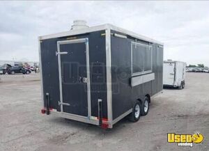 2022 Kitchen Trailer Kitchen Food Trailer Exterior Customer Counter Michigan for Sale