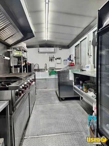 2022 Kitchen Trailer Kitchen Food Trailer Exterior Customer Counter Texas for Sale
