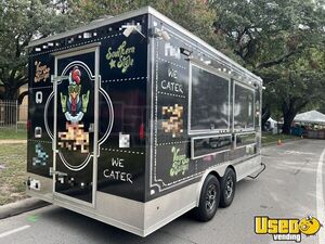 2022 Kitchen Trailer Kitchen Food Trailer Exterior Customer Counter Texas for Sale
