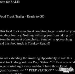 2022 Kitchen Trailer Kitchen Food Trailer Fire Extinguisher Georgia for Sale