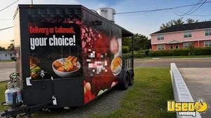 2022 Kitchen Trailer Kitchen Food Trailer Insulated Walls Florida for Sale