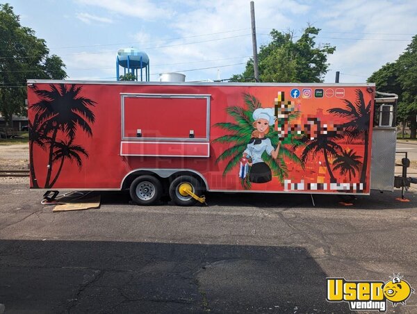 2022 Kitchen Trailer Kitchen Food Trailer Michigan for Sale