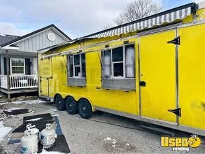 2022 8' x 26' Kitchen Food Concession Trailer with Fire Suppression System for Sale in Ohio!
