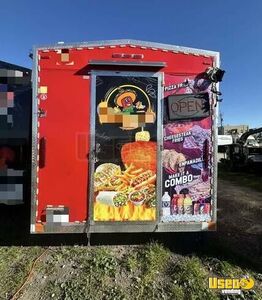 2022 Kitchen Trailer Kitchen Food Trailer Stainless Steel Wall Covers California for Sale