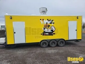 2022 Kitchen Trailer Kitchen Food Trailer Stainless Steel Wall Covers Oregon for Sale