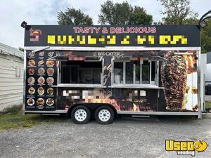 2022 Kitchen Trailer Kitchen Food Trailer Stainless Steel Wall Covers Tennessee for Sale