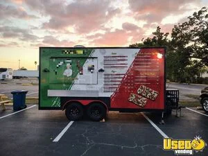 2022 L16' X W8.5' X H8.5' Kitchen Food Trailer Concession Window Florida for Sale