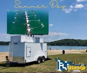 2022 Look Led Screen Trailer Mobile Billboard Truck Spare Tire Ohio for Sale