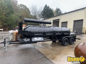 2022 Offset Smoker Bbq Tailgating Trailer Open Bbq Smoker Trailer Ohio for Sale