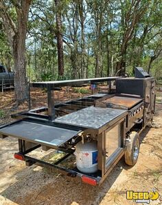 2022 Open Bbq Steam Smoker Tailgating Trailer Open Bbq Smoker Trailer Flatgrill Florida for Sale