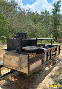2022 Open Bbq Steam Smoker Tailgating Trailer Open Bbq Smoker Trailer Work Table Florida for Sale