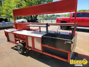 2022 11' Open Barbecue Smoker Trailer Mobile Vending Unit for Sale in Georgia!
