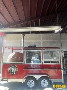 2022 Pizza Food Trailer Pizza Trailer Exterior Customer Counter California for Sale