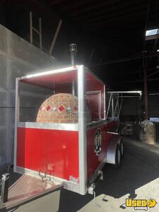 2022 Pizza Food Trailer Pizza Trailer Stainless Steel Wall Covers California for Sale