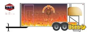 2022 Pizza Trailer Awning New Jersey for Sale
