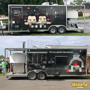 2022 Pizza Trailer Pizza Trailer Cabinets Michigan for Sale