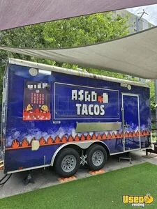 2022 Psaba8.5x16te3rd Kitchen Food Trailer Air Conditioning Texas for Sale