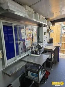 2022 Psaba8.5x16te3rd Kitchen Food Trailer Stainless Steel Wall Covers Texas for Sale