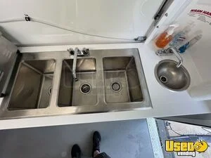 2022 Pt710 Concession Trailer Triple Sink Ohio for Sale