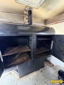 2022 Remolque Barbecue Food Trailer Diamond Plated Aluminum Flooring Texas for Sale