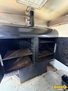 2022 Remolque Barbecue Food Trailer Diamond Plated Aluminum Flooring Texas for Sale