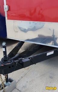 2022 Rock Kitchen Food Trailer Diamond Plated Aluminum Flooring Texas for Sale