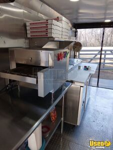 2022 Salvation Cargo Food Concession Trailer Concession Trailer Stainless Steel Wall Covers Texas for Sale