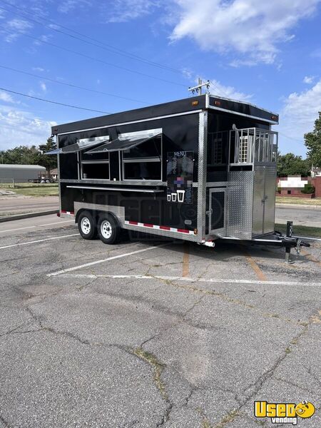 2022 Shaved Ice Trailer Beverage - Coffee Trailer Oklahoma for Sale