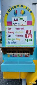 2022 Shaved Ice Trailer Snowball Trailer Exterior Customer Counter Florida for Sale