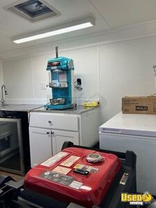 2022 Shaved Ice Trailer Snowball Trailer Exterior Customer Counter Texas for Sale
