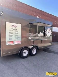2022 8' x 16' Shaved Ice Trailer Snowball Concession Unit for Sale in Oklahoma!