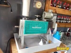 2022 Shaved Ice Trailer Snowball Trailer Refrigerator Texas for Sale