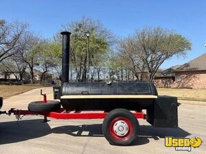 2022 Smoker Trailer Open Bbq Smoker Trailer Spare Tire Texas for Sale