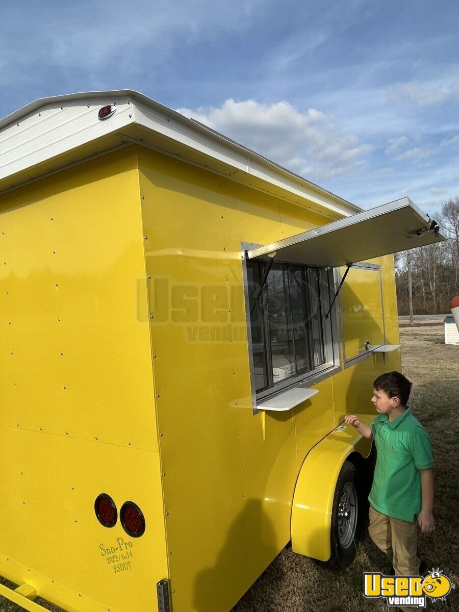 New 2022 6' x 14' Sno Pro Snowball Trailer Shaved Ice Trailer for