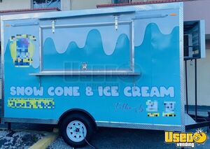 2022 Snowcone And Ice Cream Trailer Ice Cream Trailer Air Conditioning Florida for Sale