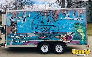 2022 Specially Made For Smoothie And Acai Bowls Concession Trailer Air Conditioning Pennsylvania for Sale