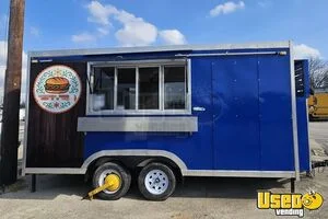 2022 8' x 16' Kitchen Food Concession Trailer with Fire Suppression System for Sale in Texas!