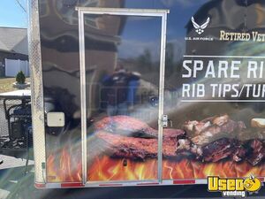 2022 Titanium Barbecue Food Trailer Diamond Plated Aluminum Flooring South Carolina for Sale