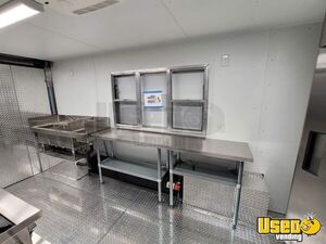 2022 Txehw8516taz Kitchen Food Trailer Diamond Plated Aluminum Flooring Colorado for Sale