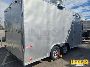 2022 Txehw8516taz Kitchen Food Trailer Diamond Plated Aluminum Flooring Colorado for Sale