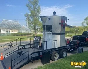 Eye-Catching -  2022 16' Coffee/Espresso Beverage Concession Trailer for Sale in Pennsylvania!