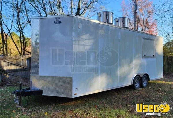 2022 V-nose Cargo/concession Trailer Concession Trailer Arkansas for Sale