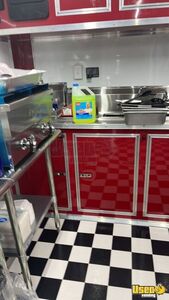 2022 V-series Barbecue Concession Trailer Barbecue Food Trailer Convection Oven Texas for Sale
