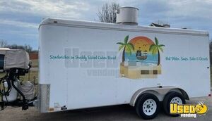 2022 Victory Kitchen Food Trailer Prep Station Cooler Missouri for Sale